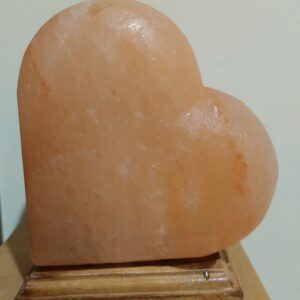 Lampada di Sale Himalaya Cuore Piccolo BiciBio Bioprofumeria