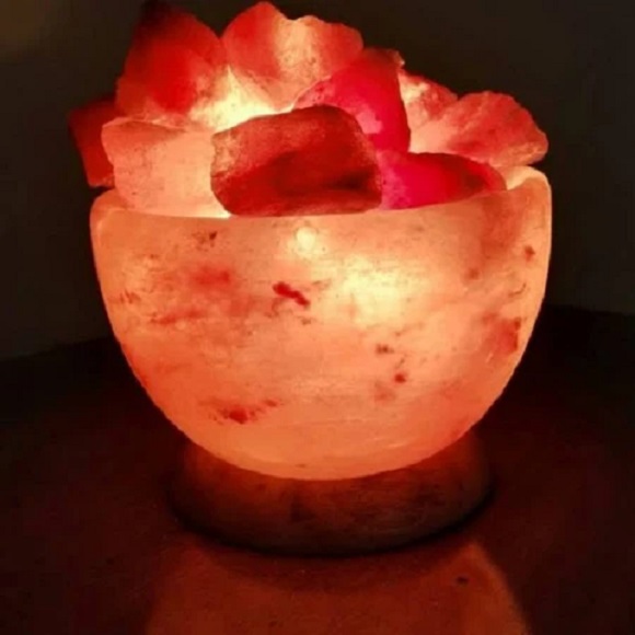 Lampada di Sale Himalaya Braciere Liscio BiciBio Bioprofumeria