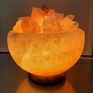 Lampada di Sale Himalaya Braciere Liscio BiciBio Bioprofumeria