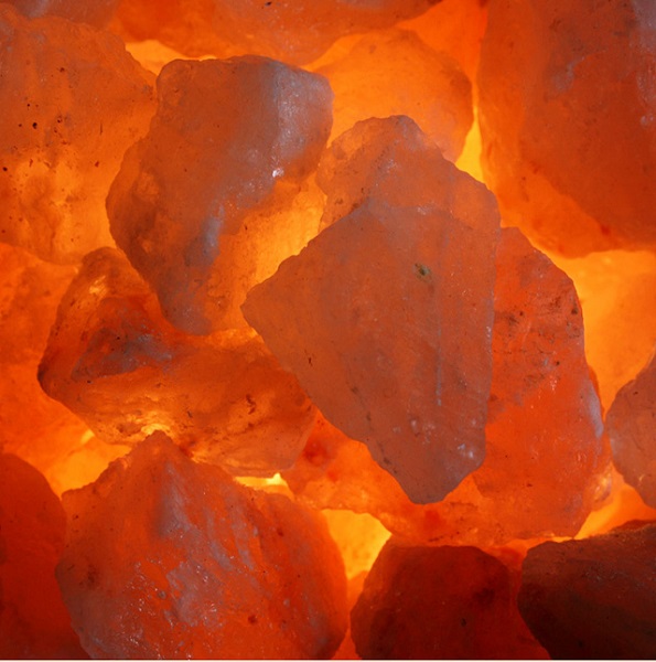 Lampada di Sale Himalaya Braciere Liscio BiciBio Bioprofumeria