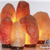 Lampada di Sale Rosa Himalayano Naturale Grezza