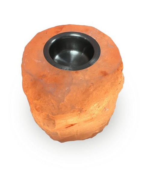 Lampada di Sale Himalaya Diffusore BiciBio Bioprofumeria