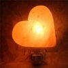 Lampada di sale Luce Notturna a Cuore BiciBio Bioprofumeria