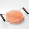 Piastra di Sale Himalayano da Cotture Rotonda con Supporto BiciBio Bioprofumeria