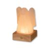Lampada di Sale Himalayano Angelo LED RGB a Batteria Naturale Palermo