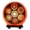 Lampada di Sale Himalaya 7 Chakra BiciBio Bioprofumeria