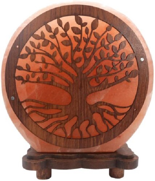 Lampada di sale Himalaya Albero Della Vita BiciBio Bioprofumeria