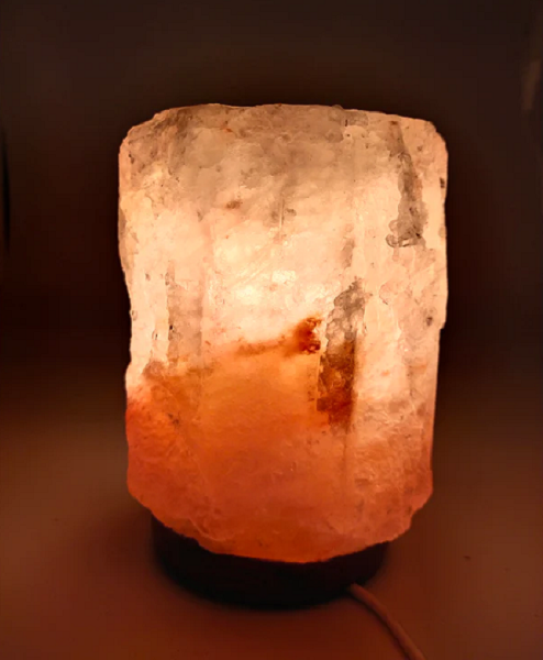 Lampada di Sale Himalaya con Diffusore per Aromaterapia BiciBio Bioprofumeria
