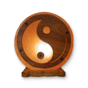 Lampada di Sale Himalaya Yin Yang BiciBio Bioprofumeria