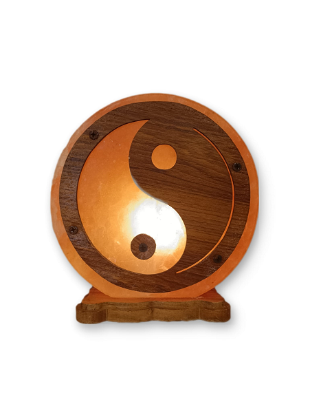 Lampada di Sale Himalaya Yin Yang BiciBio Bioprofumeria