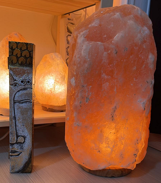 Lampada di sale himalayano Grandi Taglie BiciBio Bioprofumeria