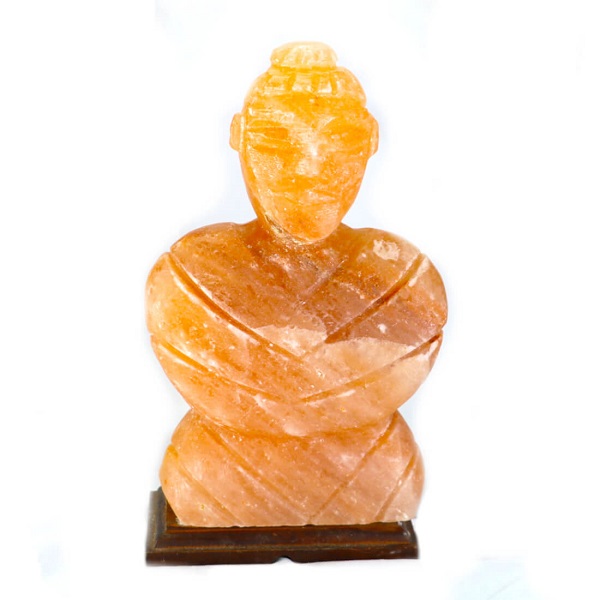 Lampada di Sale Himalayano Buddha BiciBio Bioprofumeria Palermo