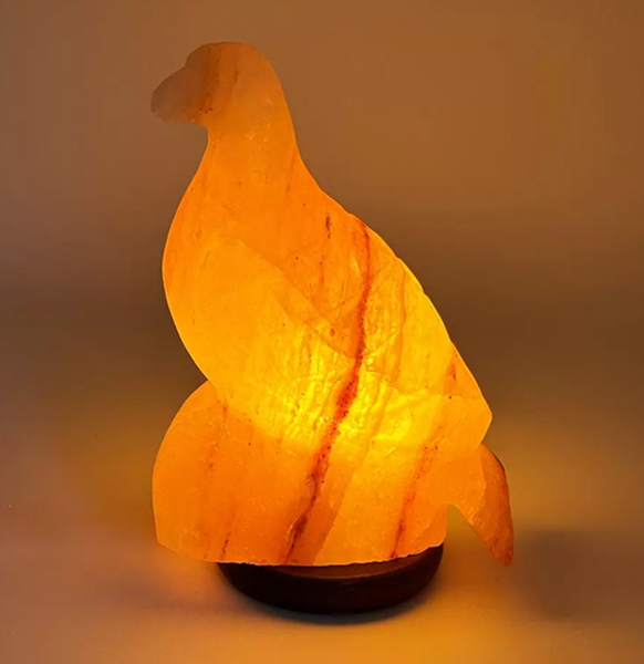 Lampada di Sale Himalayano Colomba BiciBio Bioprofumeria Palermo