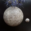 Lampada di Sale Himalayano Grigia Sfera BiciBio Bioprofumeria