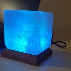 Lampada Di Sale Himalaya Cubo Usb BiciBio Bioprofumeria