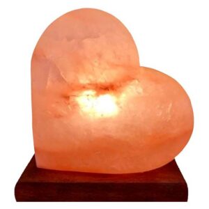 Lampade di Sale Himalaya Cuore Grande BiciBio Bioprofumeria