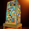 Lampada Mosaico Vetro BiciBio Bioprofumeria