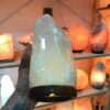 Lampada di Sale Bianco Himalayano Naturale 2-3 kg Senza Fili a Batteria LED Ricaricabile®