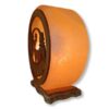Lampada di Sale Himalaya Personalizzata Paesaggio Montano BiciBio Bioprofumeria