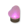 Lampada di Sale Himalayano a Batteria Cuore Rosa Palermo Sicilia