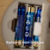 Lampada di Sale Himalayano Cigno a Batteria RGB Palermo Sicilia