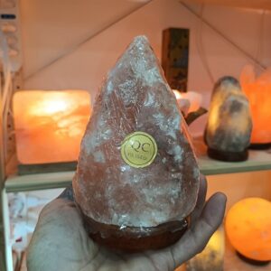 Lampada di Sale Himalayano Naturale 2-3 kg Senza Fili a Batteria LED Ricaricabile®