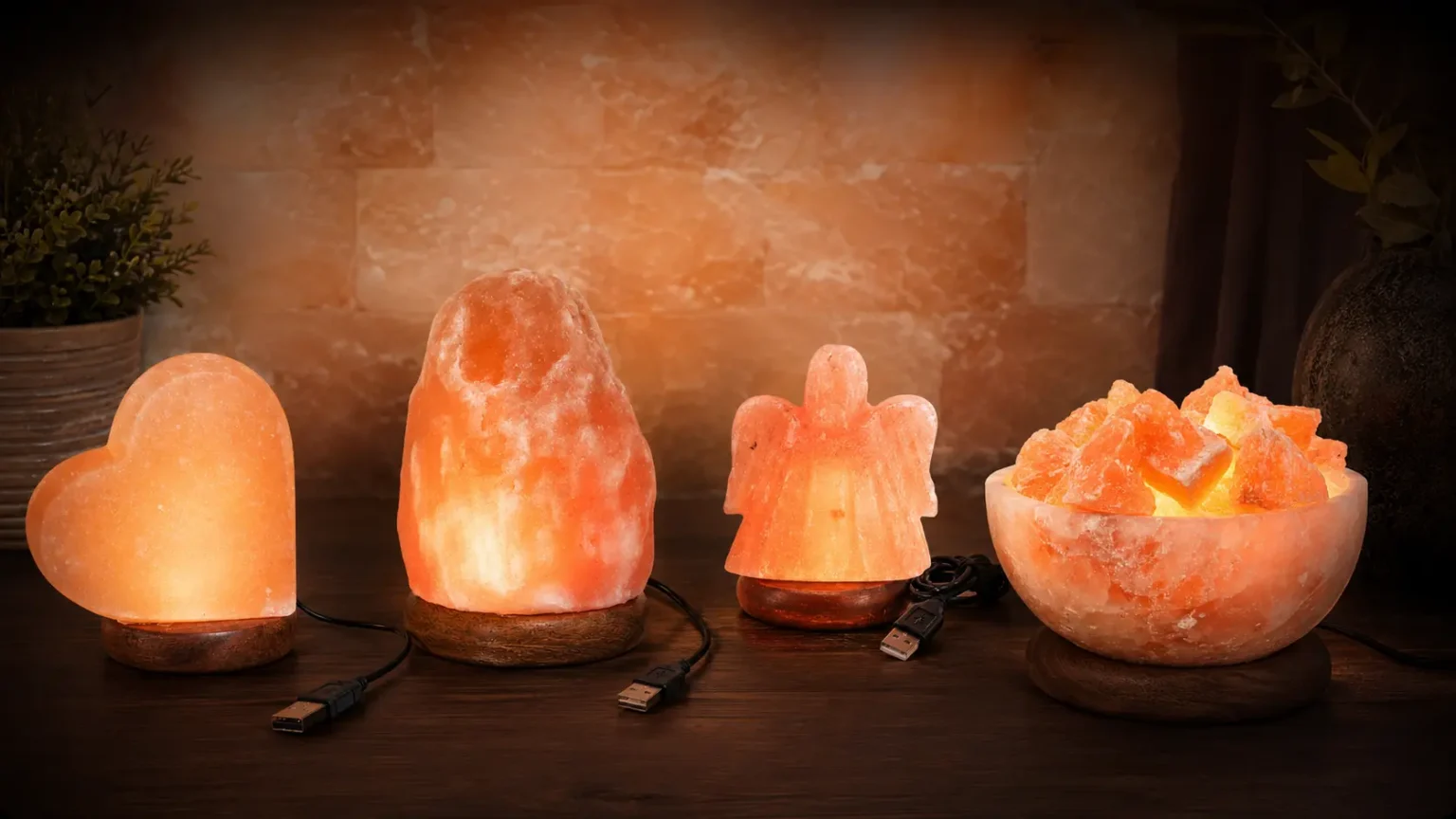 Lampade di sale USB BiciBio Bioprofumeria Palermo
