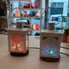 Lanterna Con Cristalli di Sale Himalaya Usb BiciBio Bioptofumeria