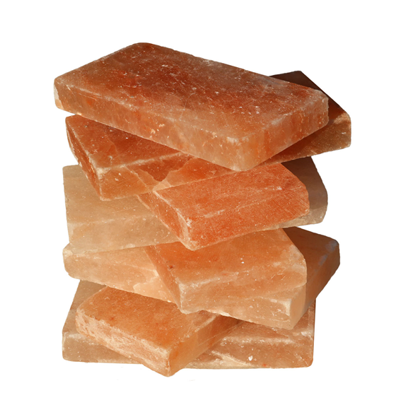 Mattonella di Sale Himalayano Rosa Naturale 20 x 20 x 2,5 cm BiciBio Bioprofumeria