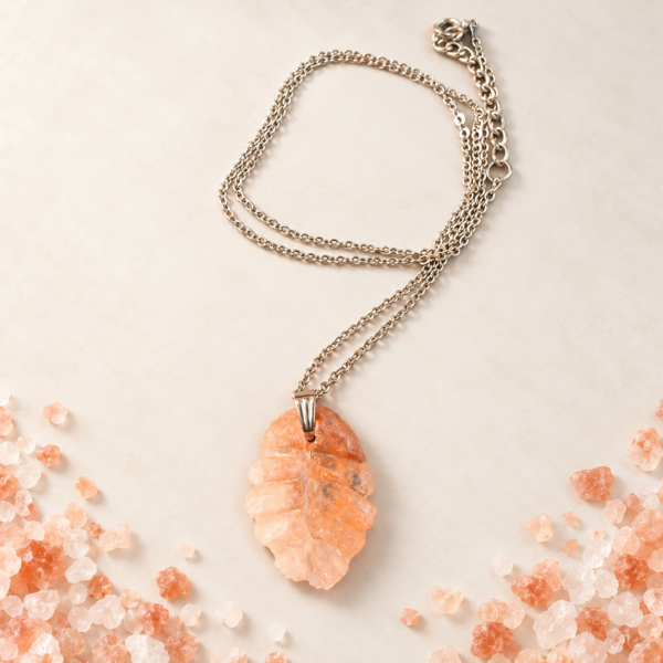 pendente-in-sale-rosa-himalayano-ed-argento-bicibio-bioprofumeria-lampade-di-sale-palermo Pendente Artigianale in Sale Rosa Himalayano | BiciBio Bioprofumeria Palermo
