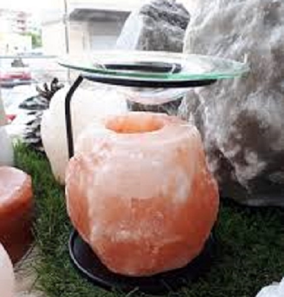 porta-candela-brucia-essenze-sale-himalaya-aromaterapia-bicibio-bioprofumeria.jpg Diffusore Oli Essenziali in Sale Himalayano per Aromaterapia BiciBio Bioprofumeria