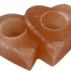 Portacandela in Sale Himalaya Doppio Cuore Bicibio Bioprofumeria
