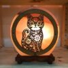 regalo-unico-gatto-lampada-palermo.jpg Lampada Sale Himalayano Gatto Personalizzata Artigianale 5 Kg | Bicibio Palermo