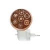 Lampada di sale notturna Chakra con spina – vista completa Lampada di sale notturna Chakra con spina, vista completa – BiciBio Bioprofumeria Palermo