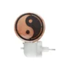 Lampada di sale notturna Ying Yang con spina – vista completa Lampada di sale notturna Ying Yang con spina, vista completa – BiciBio Bioprofumeria Palermo